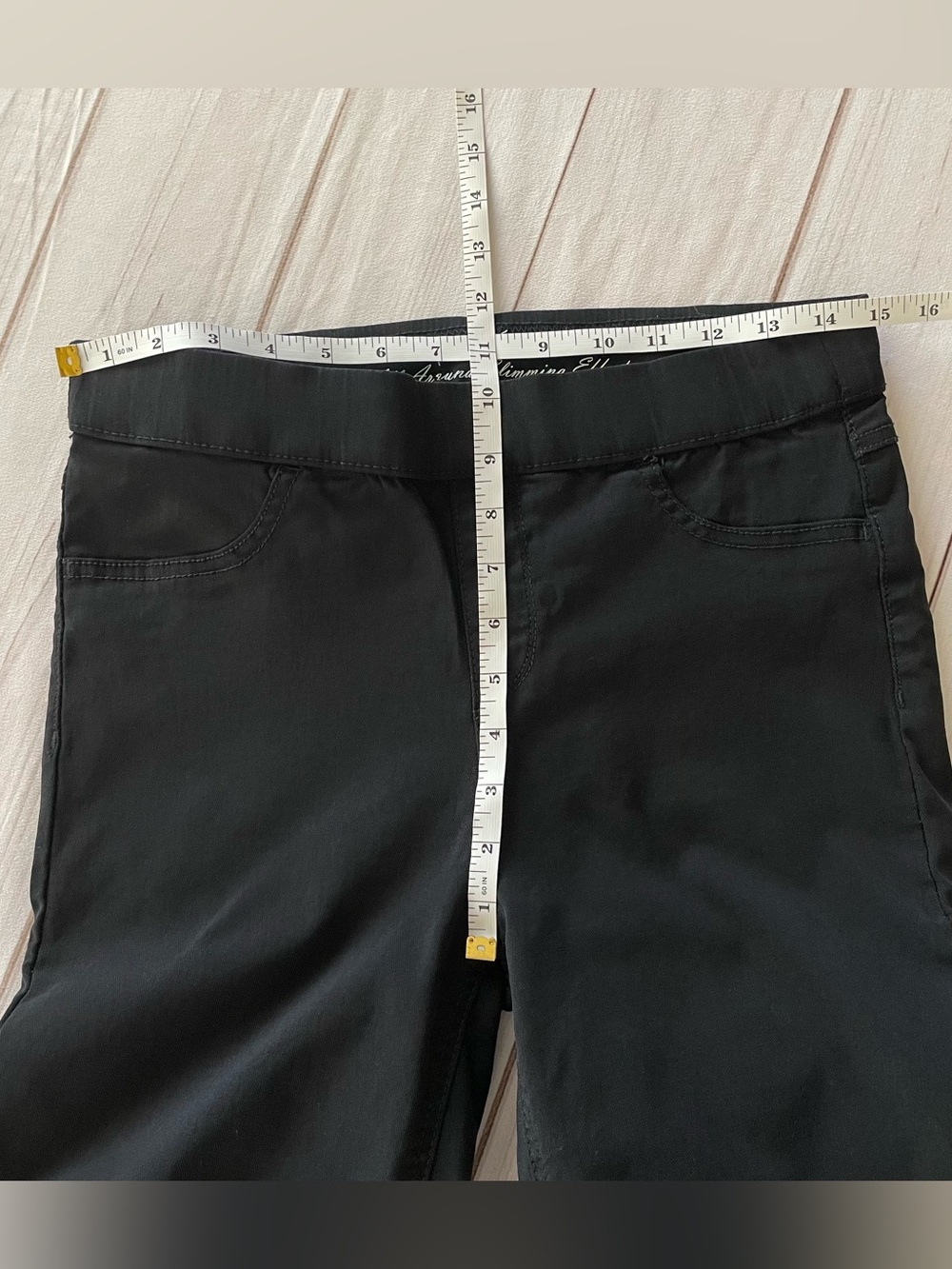 Gloria Vanderbilt Pull On All-Around Slimming Effect Straight Jeans Women’s M - Picture 9 of 12